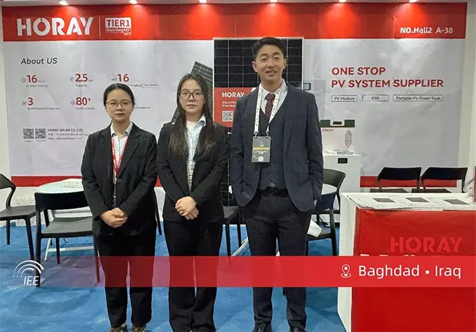 展会速递｜禾润电力亮相伊拉克能源展，光伏储能解决方案助力中东绿色发展